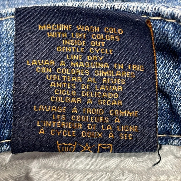 Seven7 Denim Shorts Embroidered Back Pockets 6 - Picture 11 of 13